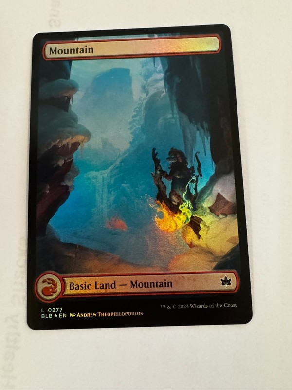 Mountain (0277) Bloomburrow Foil