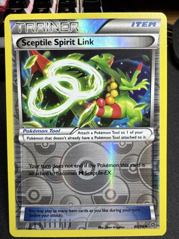 Sceptile Spirit Link 80/98 XY – Ancient Origins Reverse Holo MP