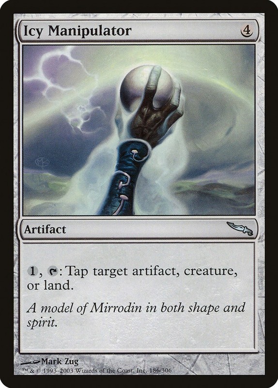 Icy Manipulator (186) Mirrodin MRD MTG Magic