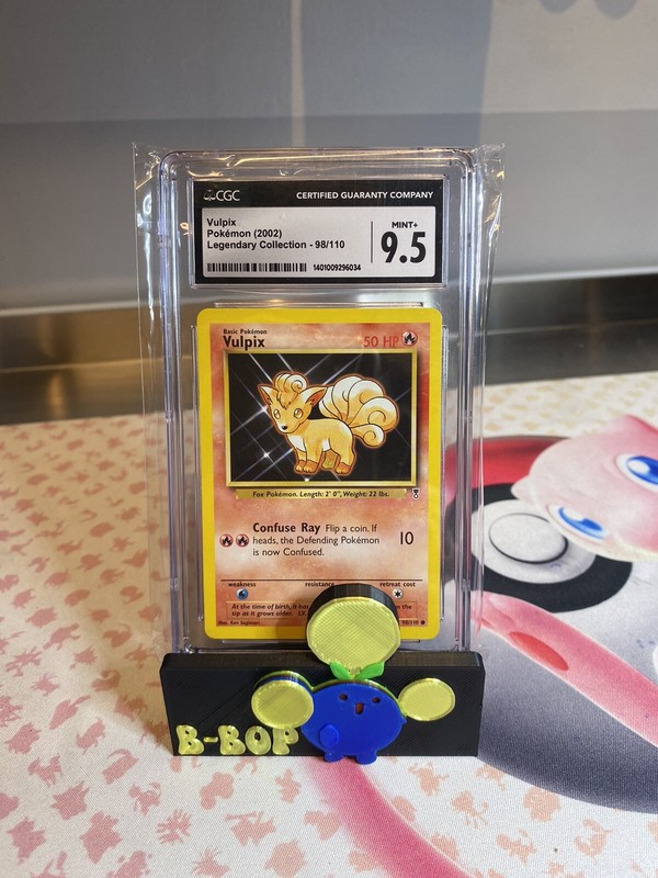 Vulpix Pokemon 2002 98/110 Legendary Collection non-holo CGC 9.5 NOW A GEM 10!