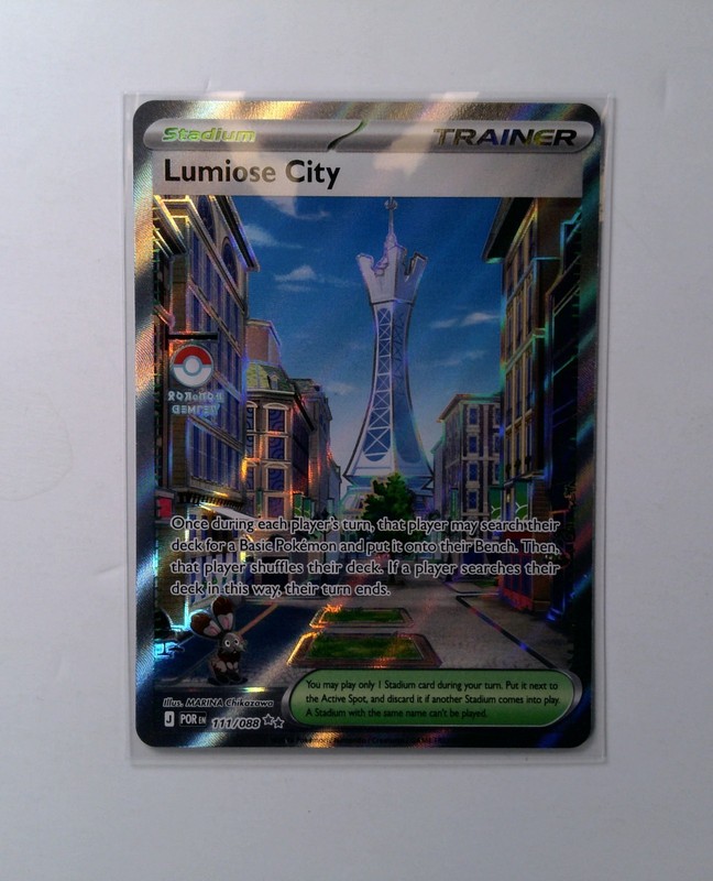 Lumiose City 111/088 Ultra Rare Perfect Order Pokemon – Pack Fresh Near Mint NM