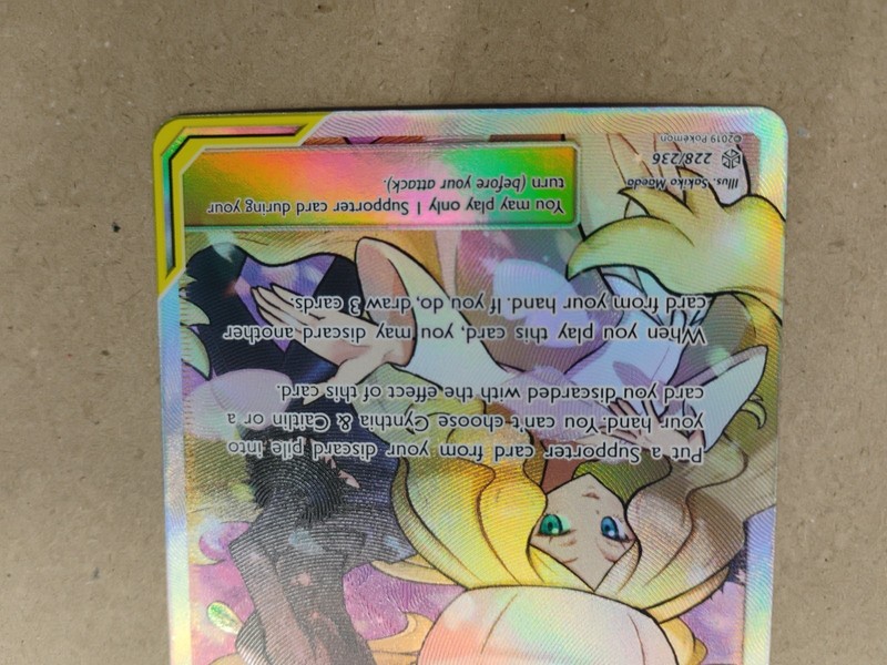 Cynthia & Caitlin (Full Art) 228/236 Sm-Cosmic Eclipse Holo gallery