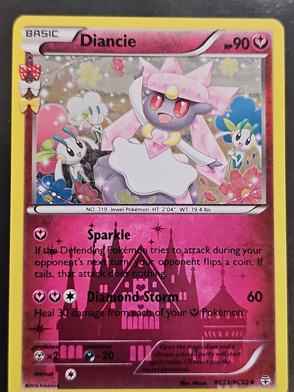 Diancie RC22-32 Generations: Radiant Collection Holo gallery