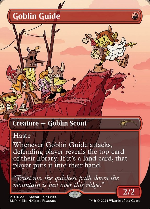 MTG Magic the Gathering Goblin Guide (23/57) Secret Lair Showdown LP