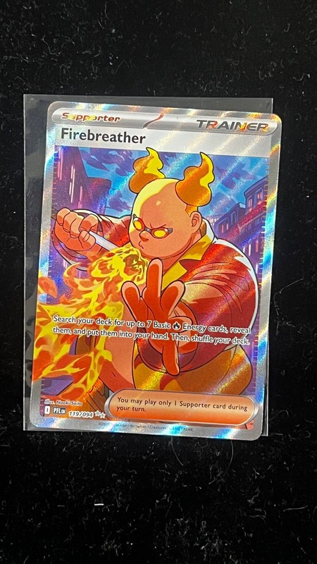 Firebreather Ultra Rare Holo ME02: Phantasmal Flames 119/094 NM