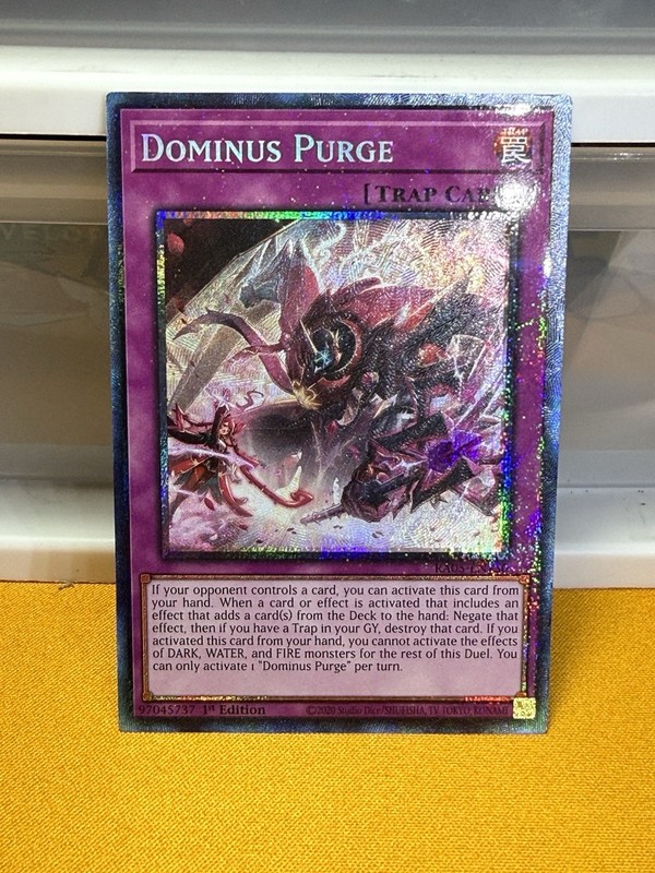Yu-Gi-Oh! TCG Dominus Purge Rarity Collection V 1st Ed Collectors Rare RA05