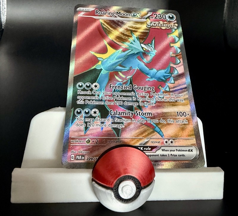 Pokemon TCG Roaring Moon ex 229/182 Paradox Rift Holo Ultra Rare Full Art NM