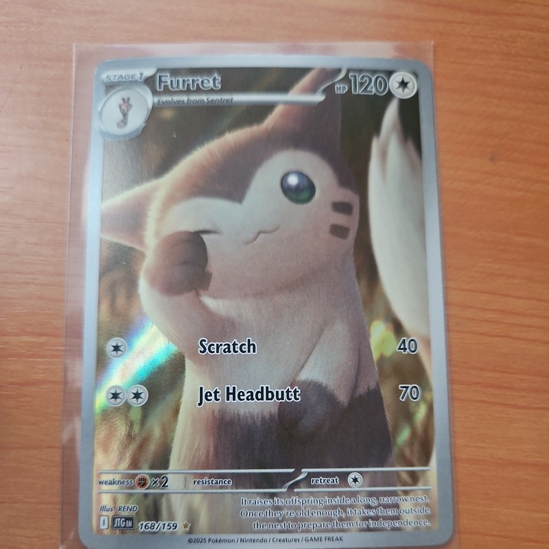 Furret 168/159 Sv09: Journey Together Holo