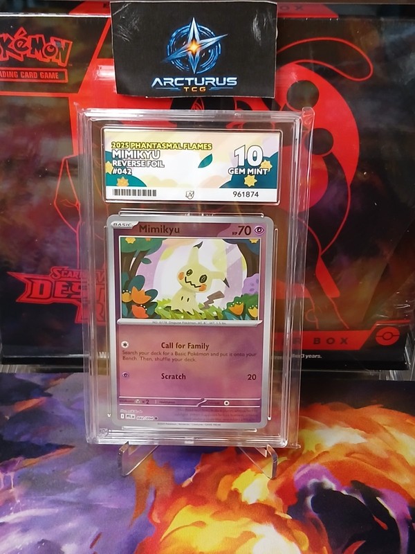Pokemon Card ACE 10 – Mimikyu 042/094 Reverse Holo Phantasmal Flames