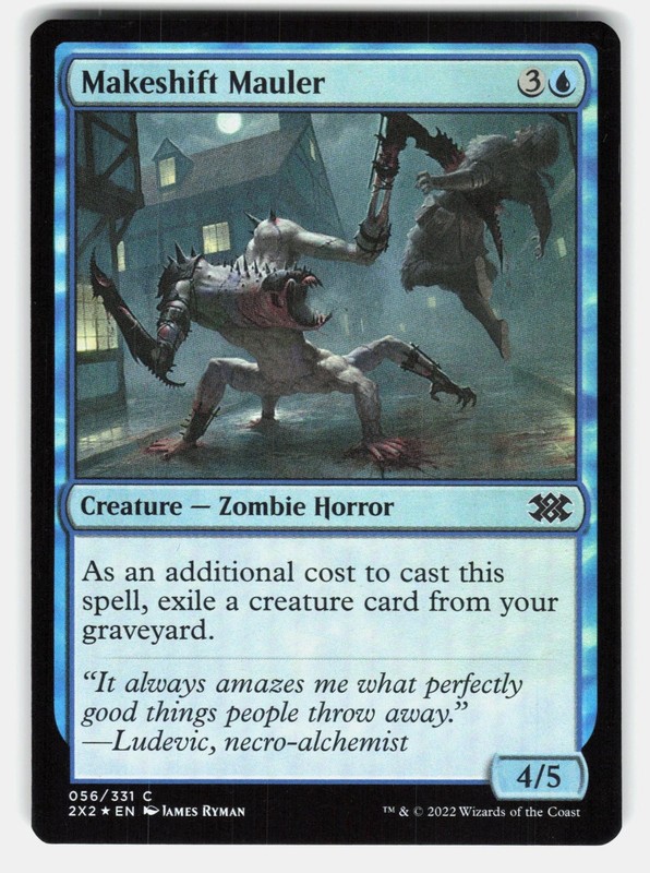 MAKESHIFT MAULER FOIL – Magic: The Gathering – Ryman NM/M