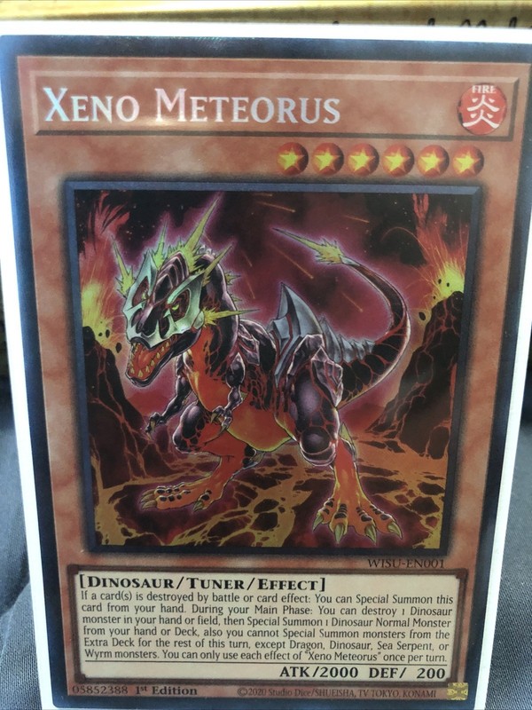 Yugioh Xeno Meteorus WISU-EN001 Collector Rare 1st Ed NM