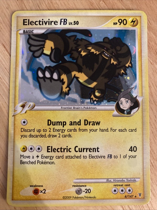 Electivire FB Supreme Victors 4/147 Holo Rare gallery
