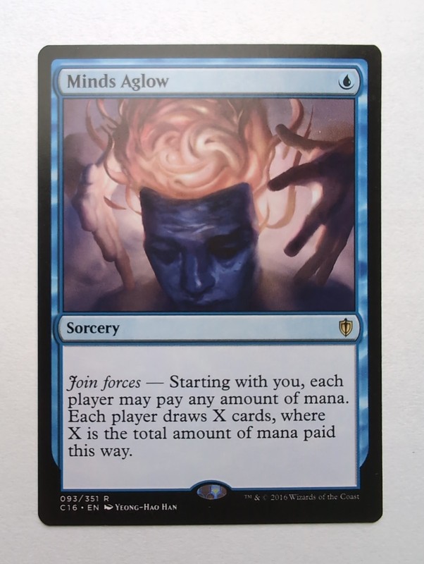 MTG Minds Aglow (C16) Commander 2016 Regular Rare 093/351