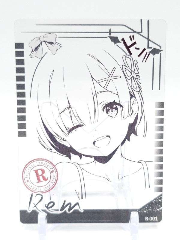 Genki Parade 2 – Anime Waifu R Transparent Trading Card – Pick Your Waifu Card!