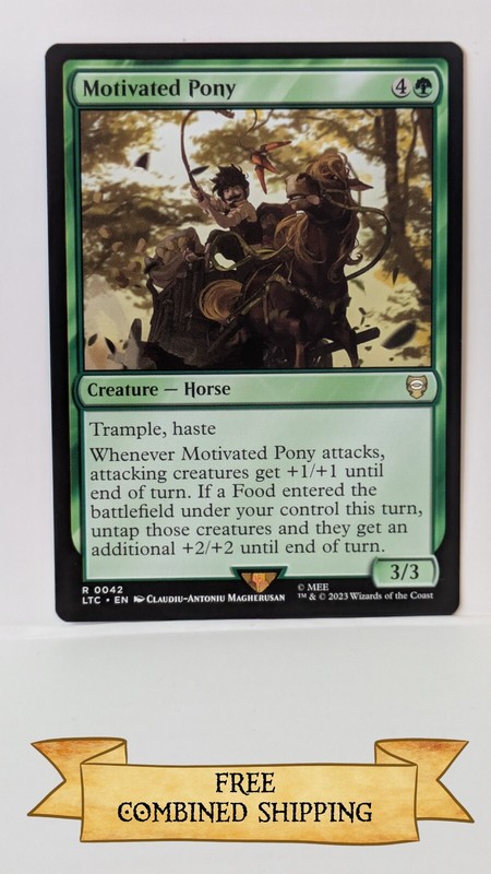 Motivated Pony Commander: the Lord of the Rings: Tales of Middle-Earth Regular
