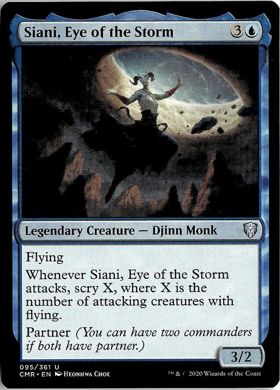 2020 Commander Legends Siani, Eye of the Storm Draft_Innovation/Uncommon #95