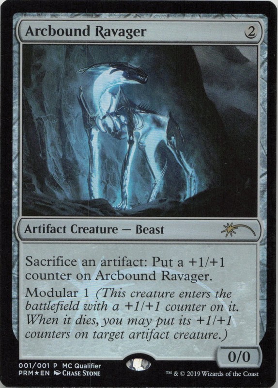Arcbound Ravager FOIL M WMCQ Promo Cards 1 MTG