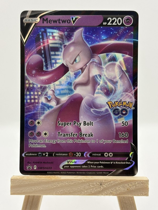 SWSH: Sword & Shield Promo Cards #SWSH223 Mewtwo V