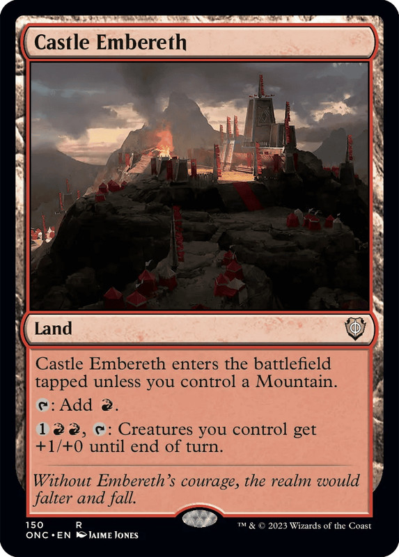 Castle Embereth [ONC] (Normal, Near Mint, English)