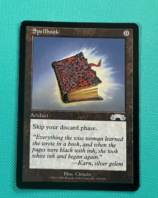 Spellbook – Exodus – MTG – Magic the Gathering