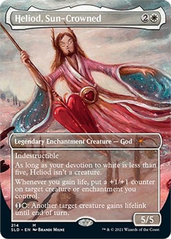 Heliod, Sun-Crowned #214 *Foil* (LP) Secret Lair Drop Series MTG