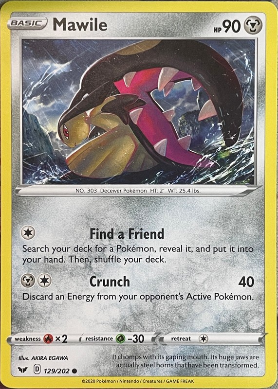 Mawile – 129/202 – Sword & Shield Base Pokemon 2020