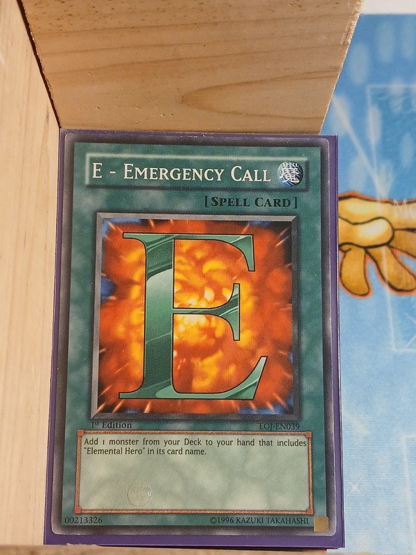 E – Emergency Call EOJ-EN039 Enemy of Justice 1st Edition