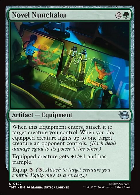 Novel Nunchaku [TMT] #127 NM MTG