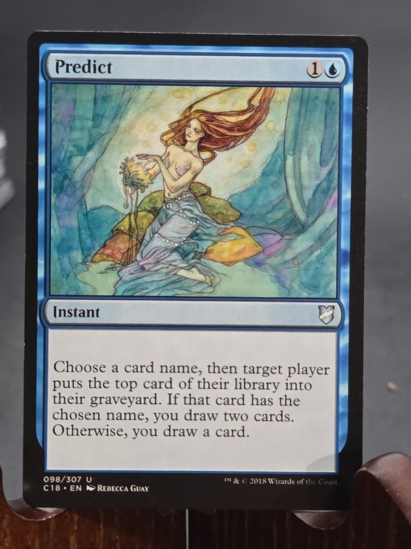 Predict Commander 2018 MTG Regular Lightly Played