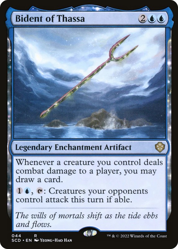 Bident of Thassa [Starter Commander Decks] Near Mint