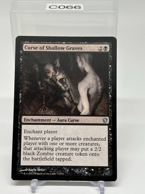 ​Curse of Shallow Graves – Commander 2013 – MTG Magic The Gathering LP