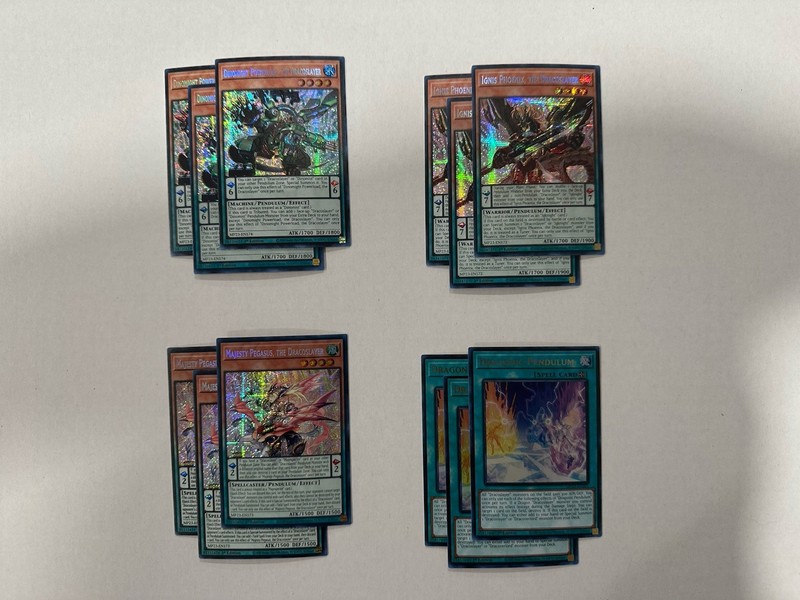 YUGIOH! Dracoslayer Deck Core MP23-EN 2023 Tins! Ignis Dinomight Majesty NM