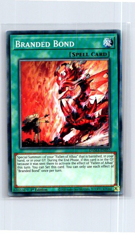 Branded Bond SDAZ-EN023 Structure Deck: Albaz Strike Yu-Gi-Oh LP