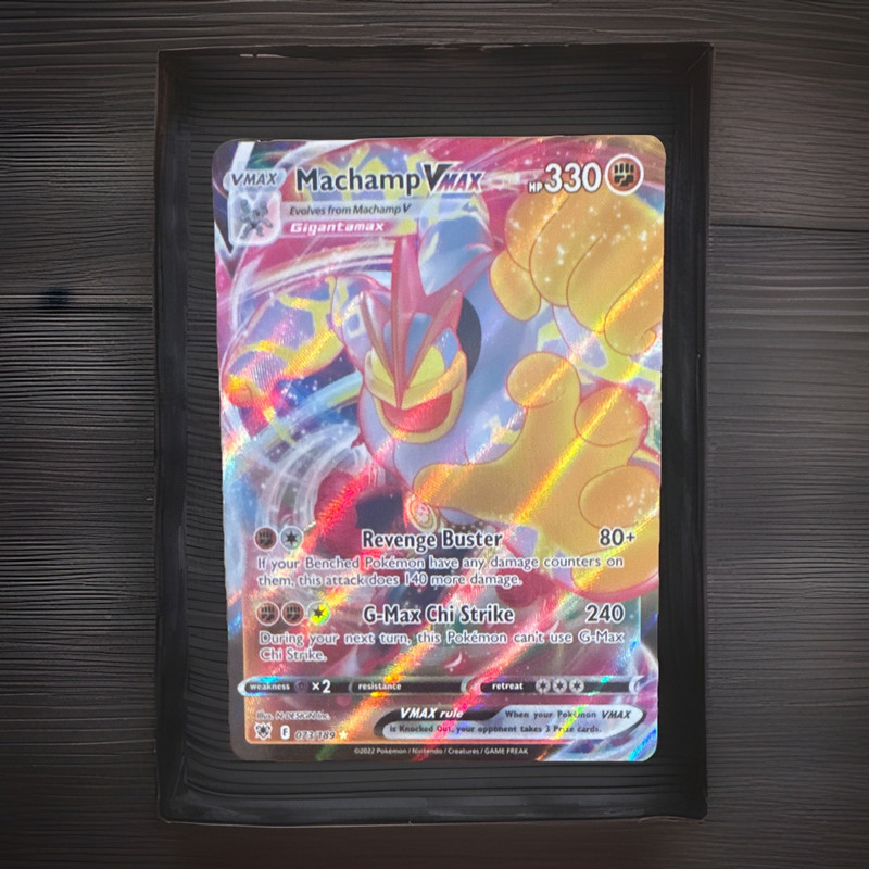 Pokemon TCG Machamp VMAX 073/189 Astral Radiance Ultra Rare Holo 330 HP EN
