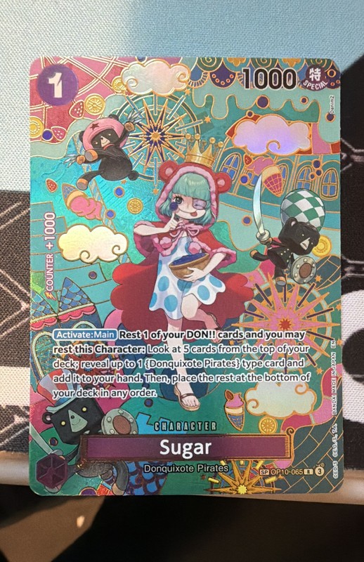 Sugar – OP10-065 (SP) OP10-065 The Azure Sea’s Seven Foil