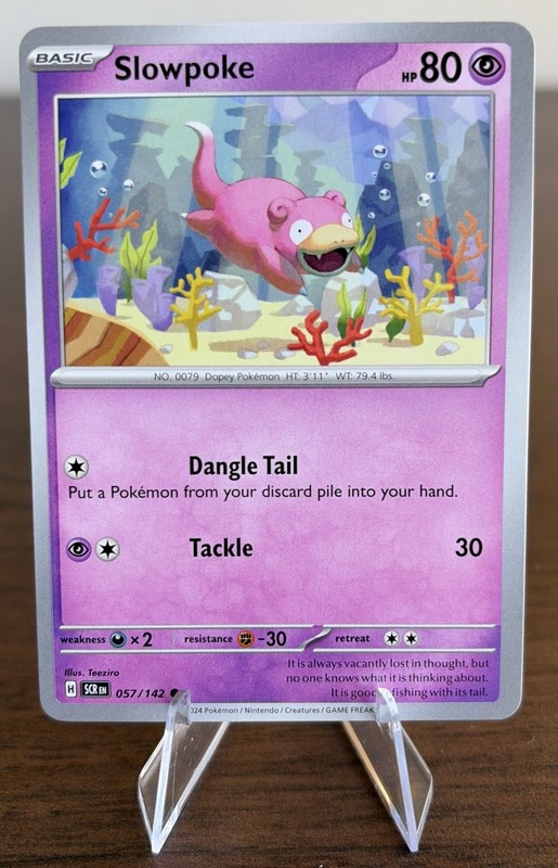 Slowpoke 057/142 Common SV07: Stellar Crown NM