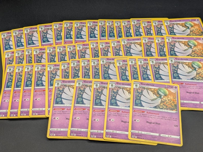 50x POKEMON SILVER TEMPEST RARE GARDEVOIR 069/195 NM/MINT PACK FRESH