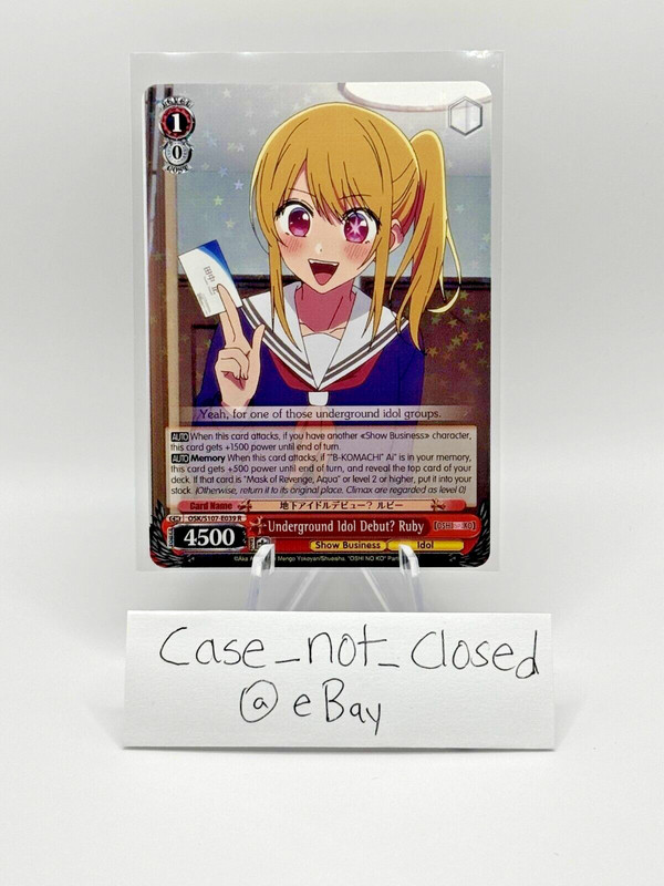Ruby OSK/S107-E039 R – Weiss Schwarz English | Oshi no Ko