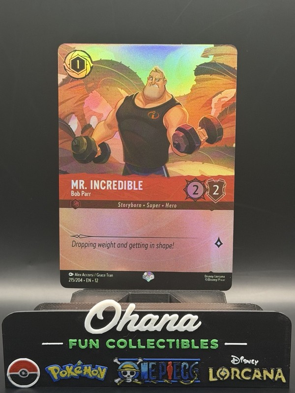 Mr. Incredible – Bob Parr (Epic) 215/204 Wilds Unknown Holo
