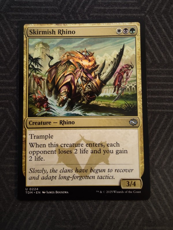 mtg skirmish rhino tarkir: dragon storm