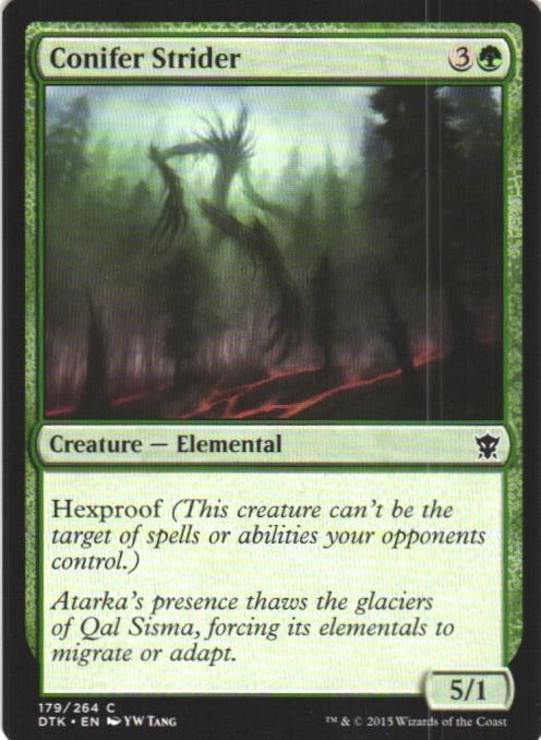 Conifer Strider 179 C Dragons of Tarkir Magic: The Gathering NM/M