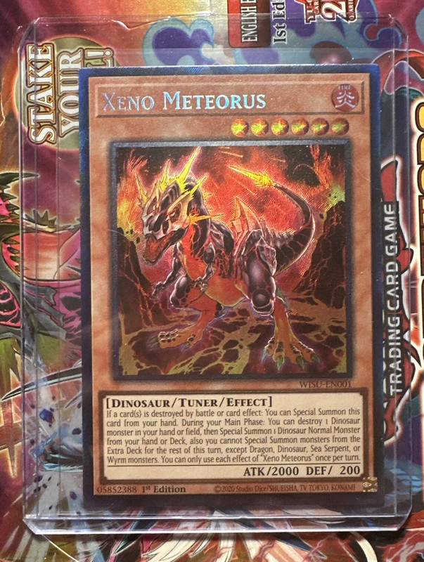 Yu-Gi-Oh! TCG Xeno Meteorus Wild Survivors Wisu-En001 1st Edition Collector’s…