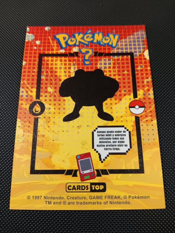 Pokemon 2024 Card Tops Pokedex Database Set Poliwrath #62 Peru US Seller gallery