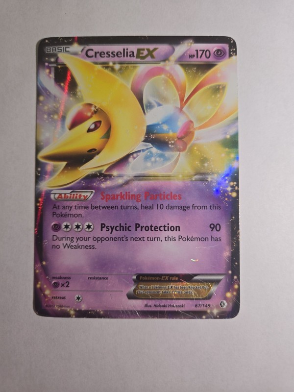 Cresselia EX 67/149 Boundaries Crossed Holo