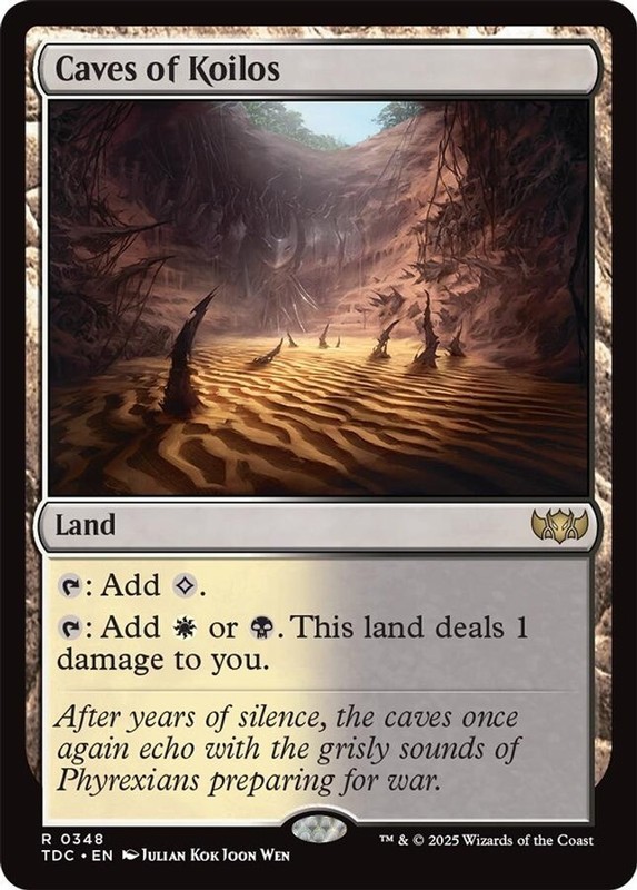 Caves of Koilos – 348 – NM – Commander: Tarkir: Dragonstorm