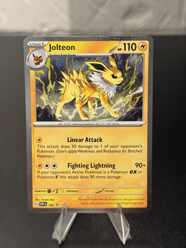 Jolteon – 169 (Cosmos Holo) 169 Sv: Scarlet & Violet Promo Cards Holo