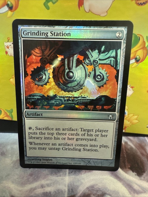 Grinding Station Fifth Dawn Foil NEAR MINT!