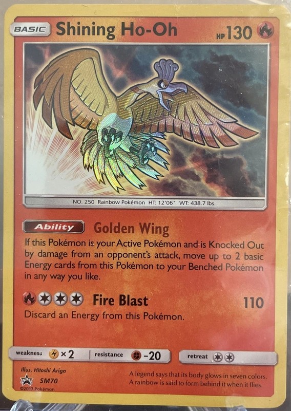 Shining Ho-Oh SM70 Sm Holo
