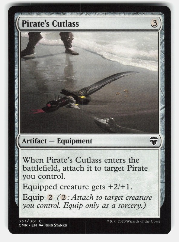 PIRATE’S CUTLASS – Magic: The Gathering – Stanko LP