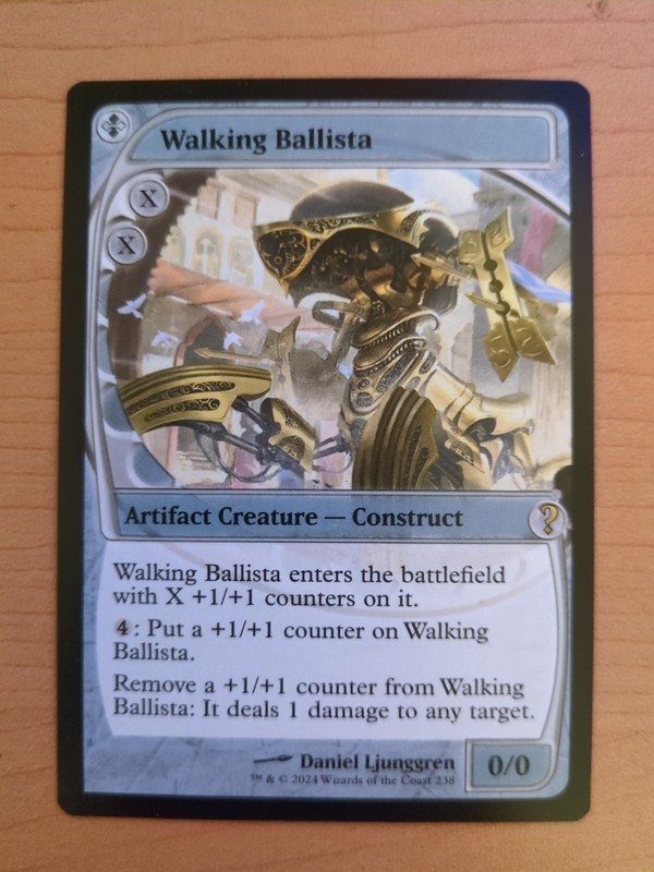MTG Walking Ballista Future Sight Mystery Booster 2 Regular Rare Non Foil
